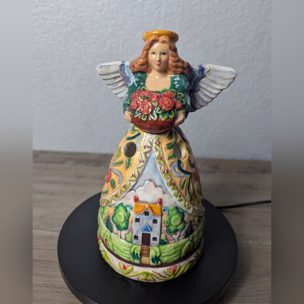 Jim Shore Angel Four Seasons Votive Holder